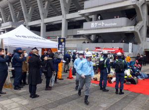 【訓練】港北警察署や横浜消防が現地指揮本部を設置