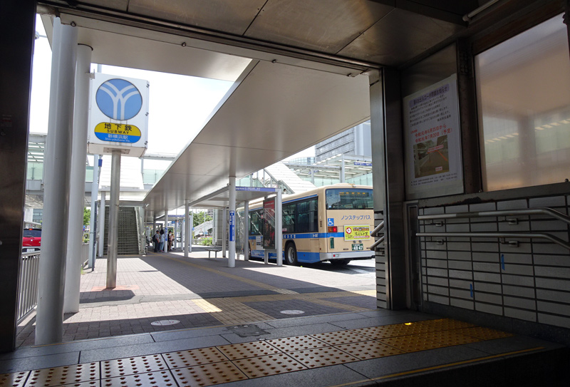 新横浜駅の路線バス乗場と直結する 4b出口 を6 25 火 から7 まで工事閉鎖 新横浜新聞 しんよこ新聞