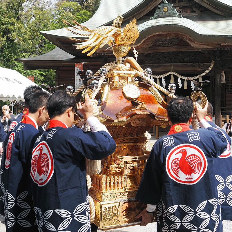 お神輿 師岡熊野神社の1300年祝う「宮神輿」、6月2日（日）に町内で披露