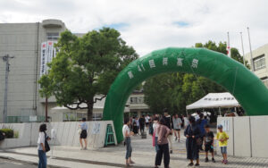 岸根高校で開催される「岸高祭」の様子（2024年9月開催時）