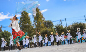 今年度（2025年度）ならではの太尾小学校マーチングバンド（写真提供）らしいパフォーマンスを楽しみにしたい（同）