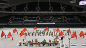 「第53回マーチングバンド全国大会」で金賞を受賞した（太尾小学校マーチングバンド提供）