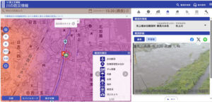 昨年（2025年）9月11日には至近の矢上川「矢上橋基準観測所」（川崎市)で避難判断水位（4.10ｍ）に到達したこともあり注意が必要（国土交通省「川の防災情報」サイト）